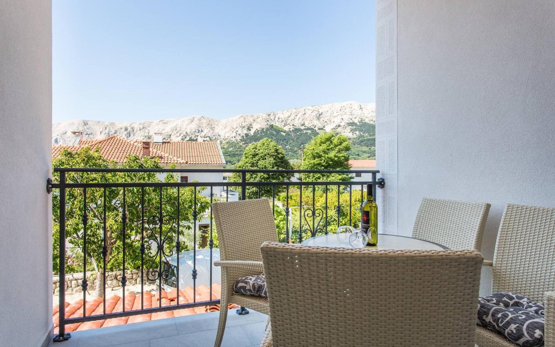Apartments Bernardeta 1 Baška Extérieur photo